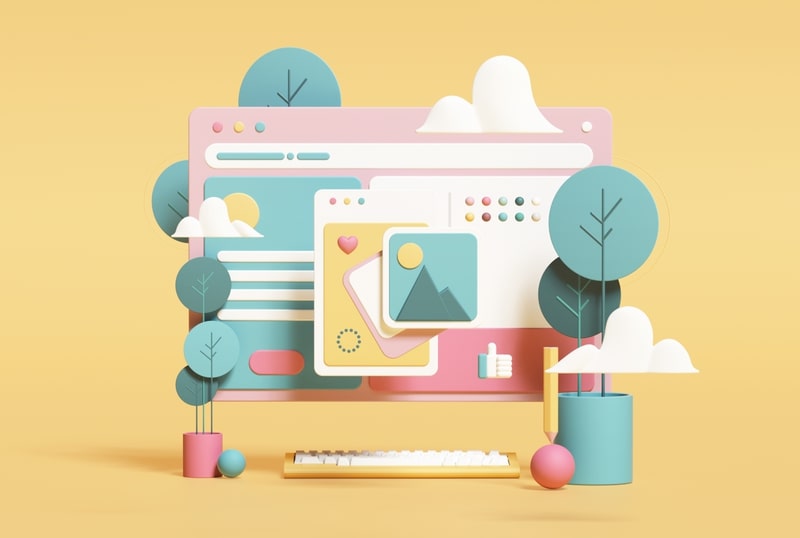 3D and Faux-3D Design Top Web Design Trends in 2020